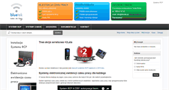 Desktop Screenshot of bluetek.pl